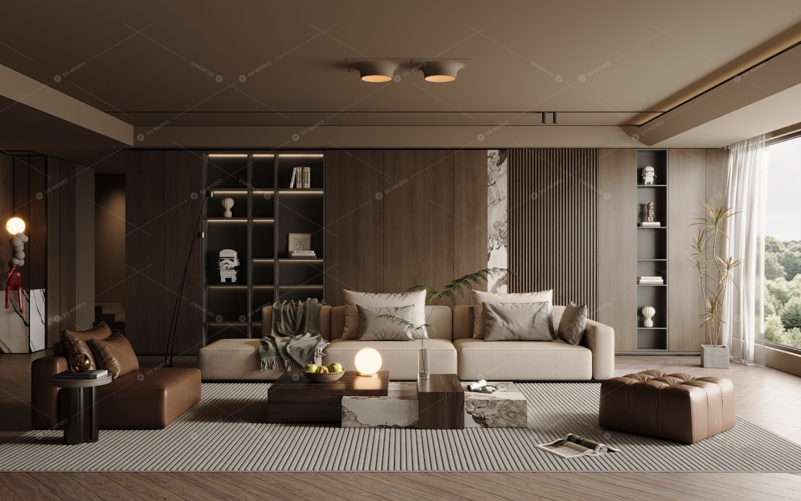 Living Rooms 3D Models
