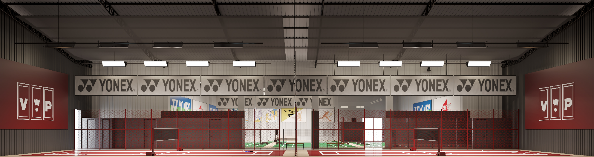 Modern Sports Court