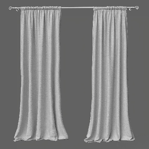 Modern Sheer Curtain