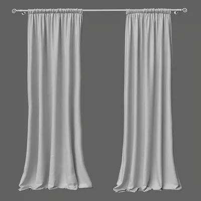 Modern Sheer Curtain