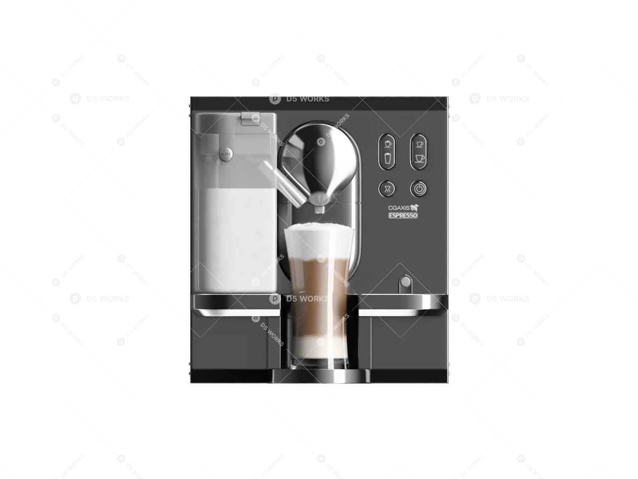 Coffee Machine 3d model thumbnail 2