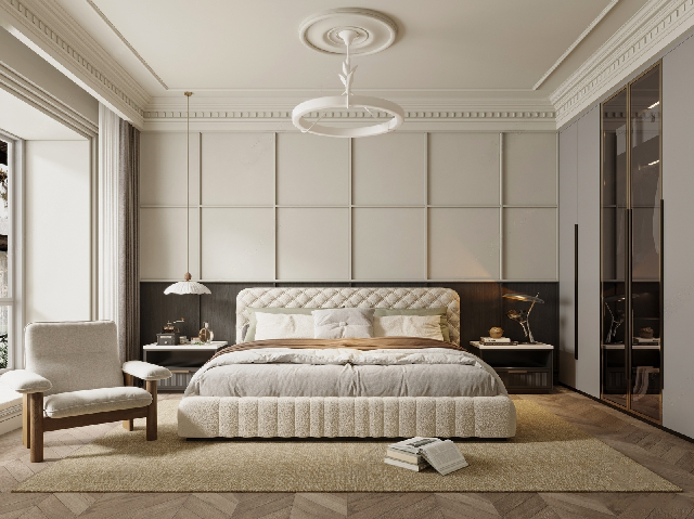 Mid-Century Modern Home Bedroom