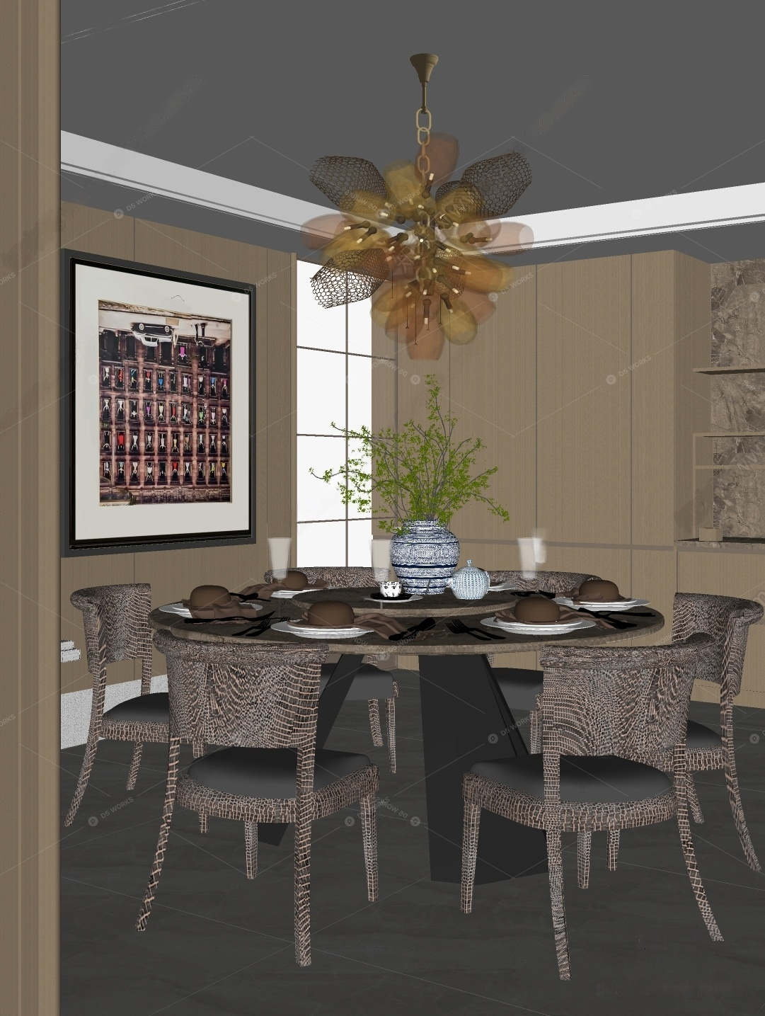 Dining Rooms 3D Models 2