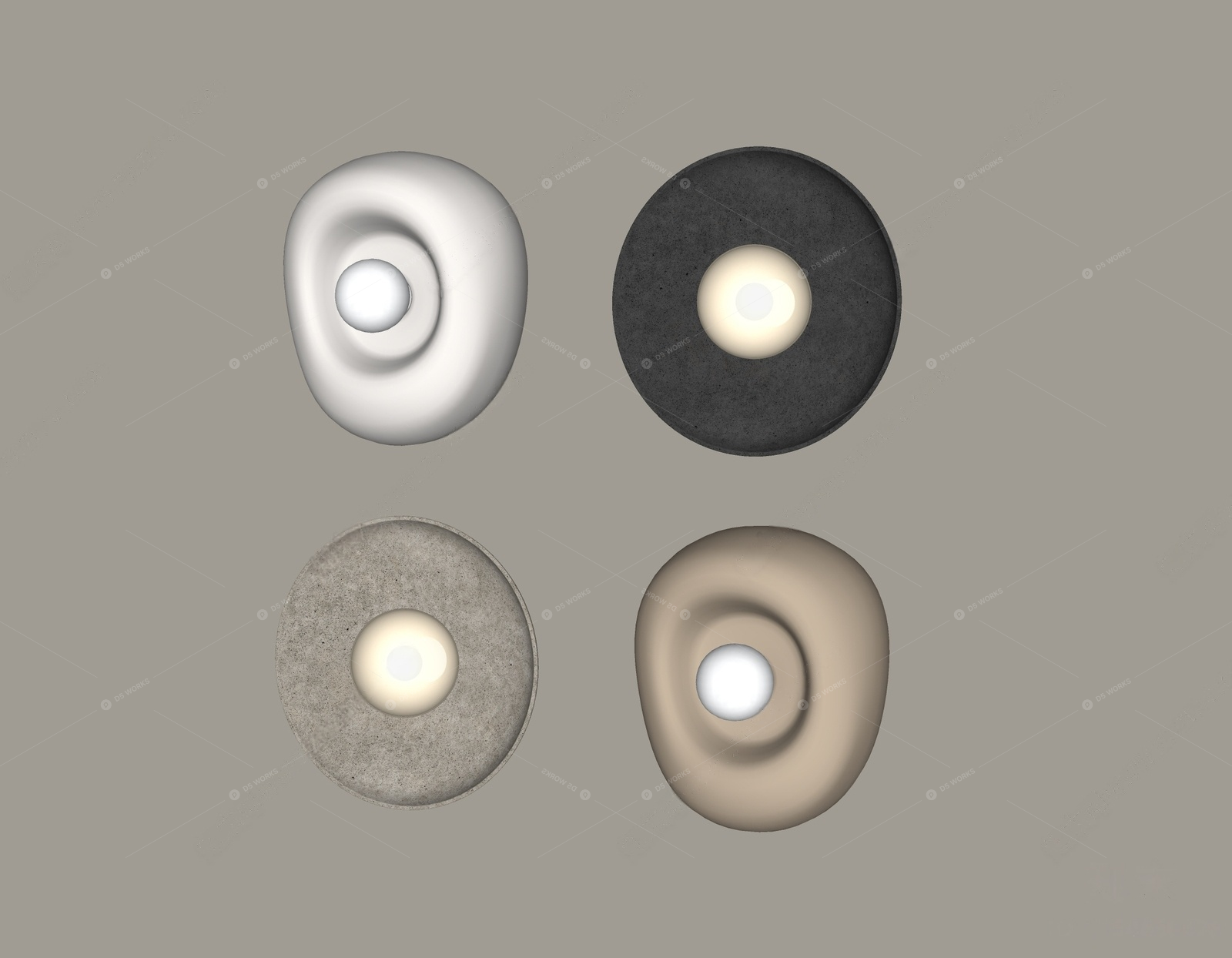 Wall Lights 3D Models 2