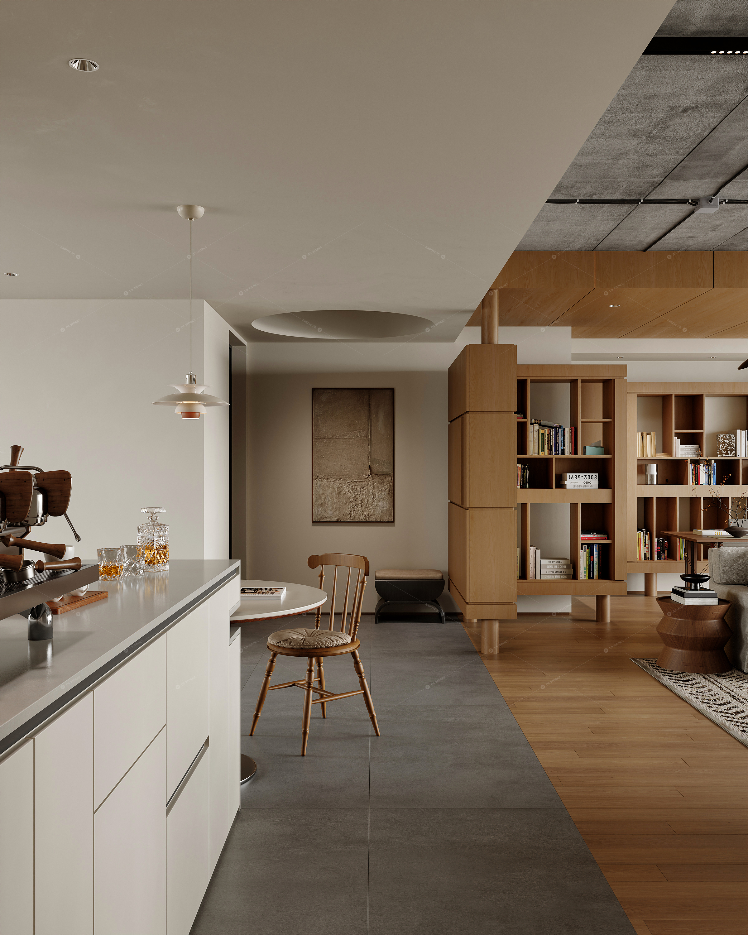 Living & Dining Rooms 3D Models 4