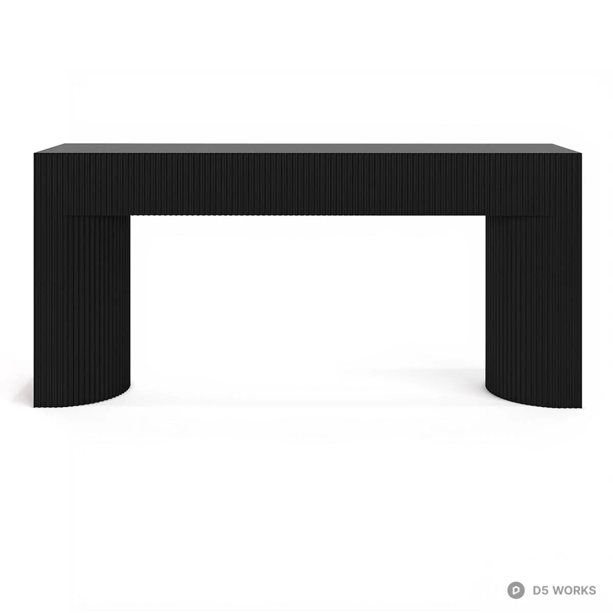 Gradient Edge Table Minimalist Design 3d model thumbnail 2