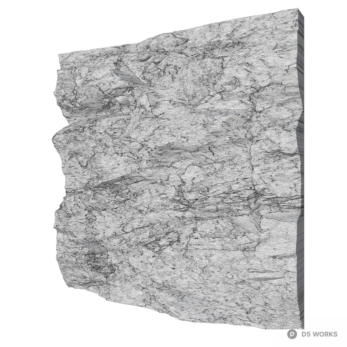 Textured Wall Panel 3d model thumbnail 4