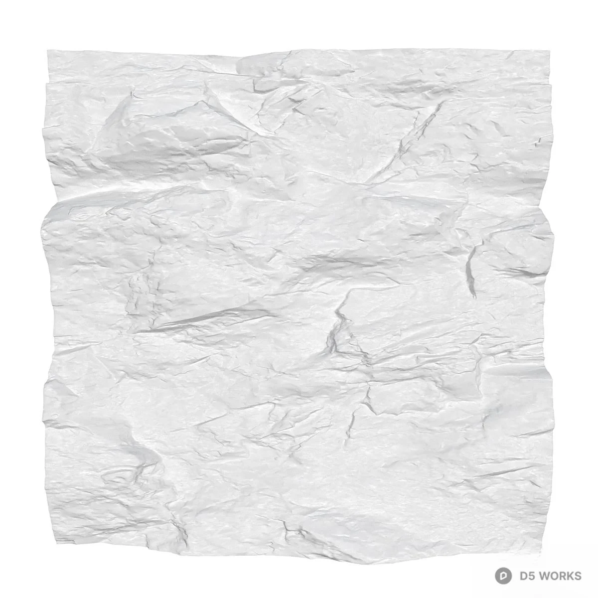 Textured Wall Panel 3d model thumbnail 2
