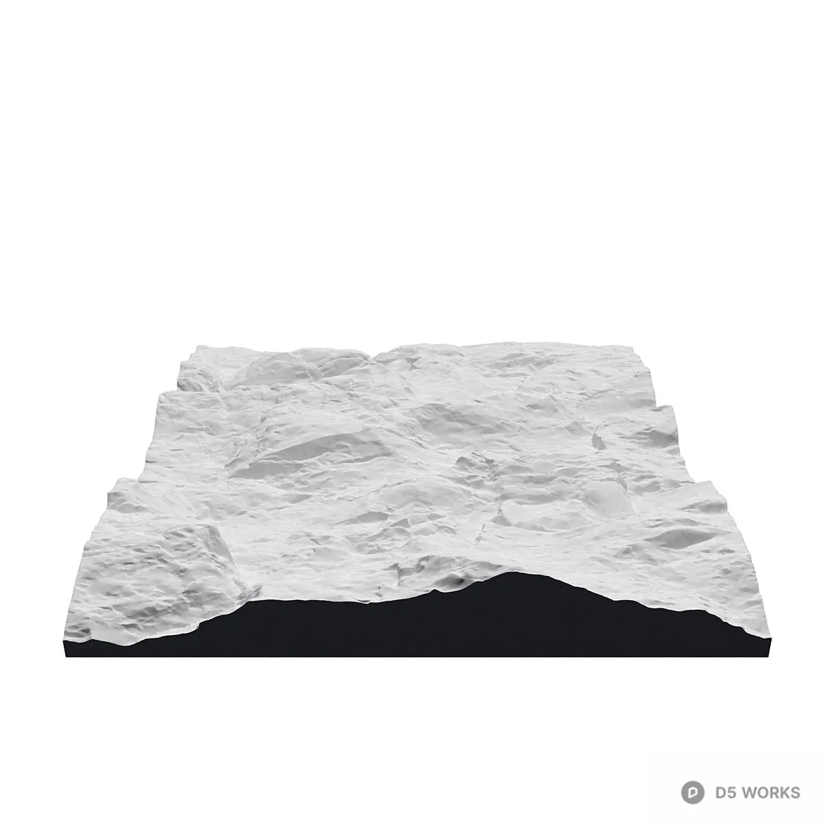 Textured Wall Panel 3d model thumbnail 3