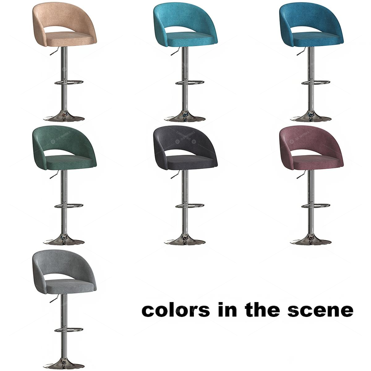 Chairs 3D Models 2