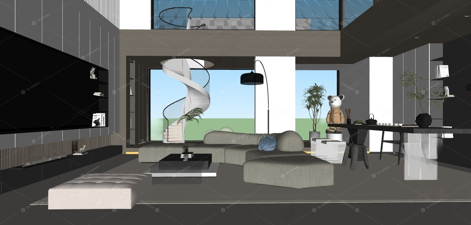 Living Rooms 3D Models 2