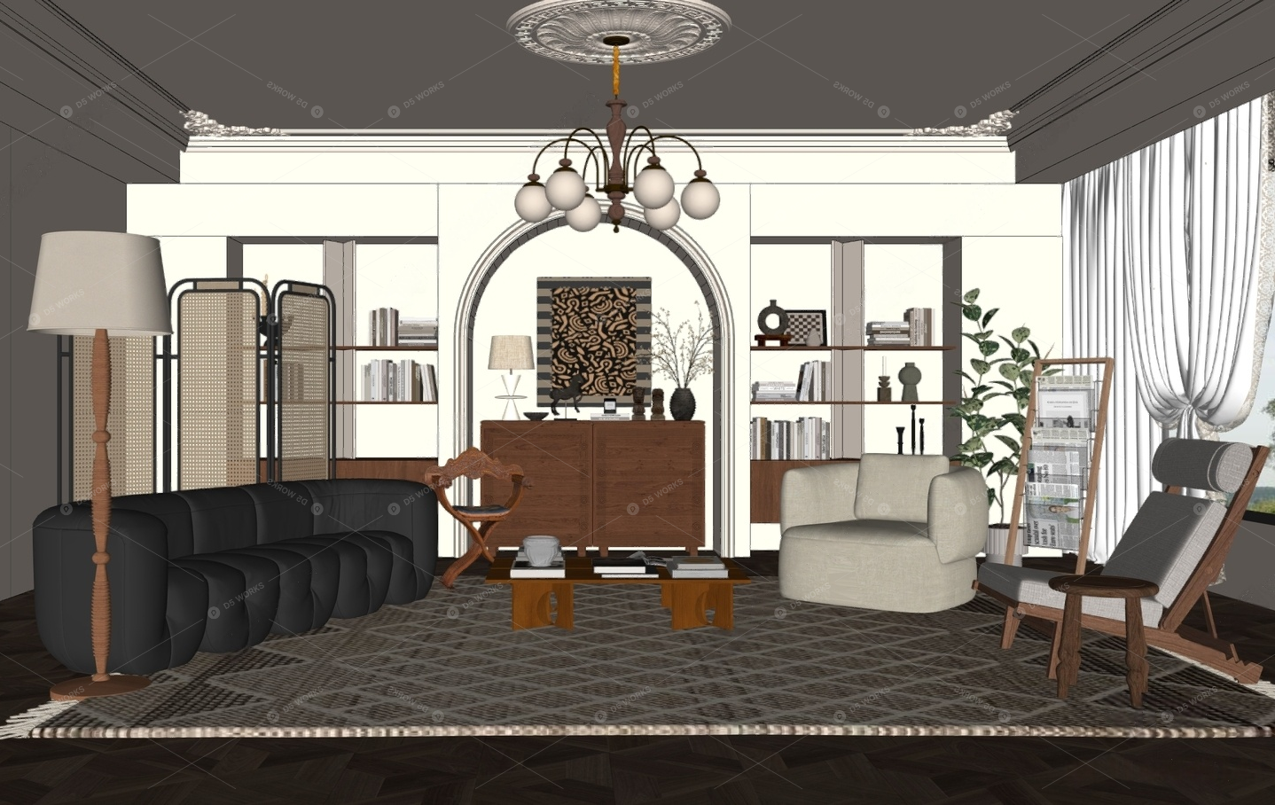 Living Rooms 3D Models 2