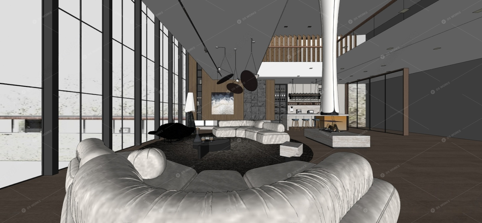 Living Rooms 3D Models 2