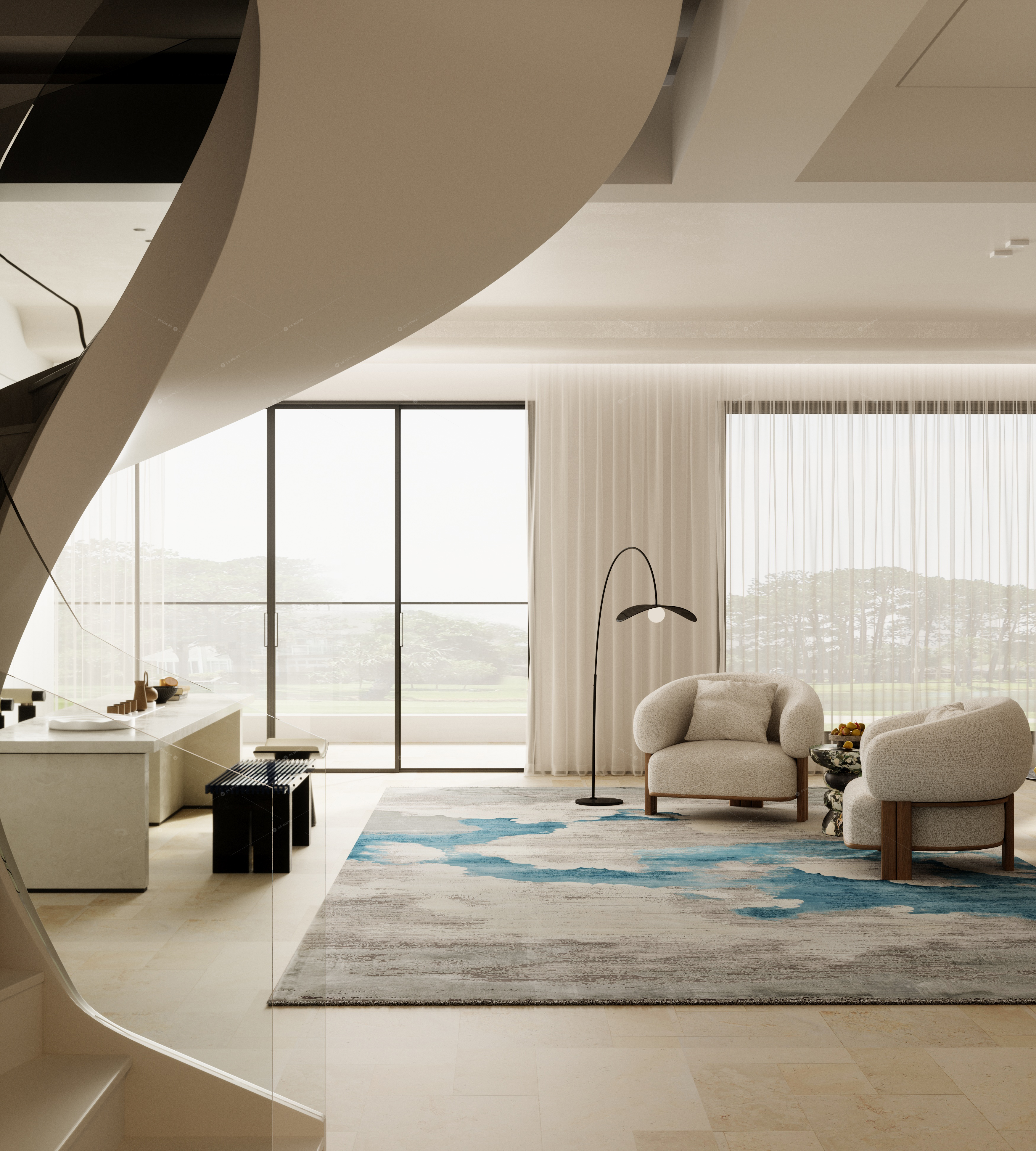 Living Rooms 3D Models