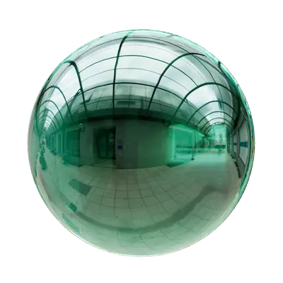 Green Curtain Wall Glass