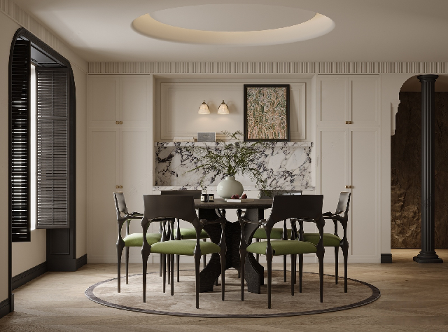 Mid-Century Modern Dining Room (Home)