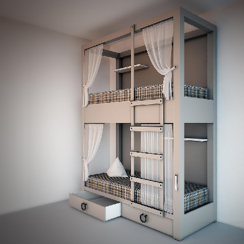 Modern Bunk Bed