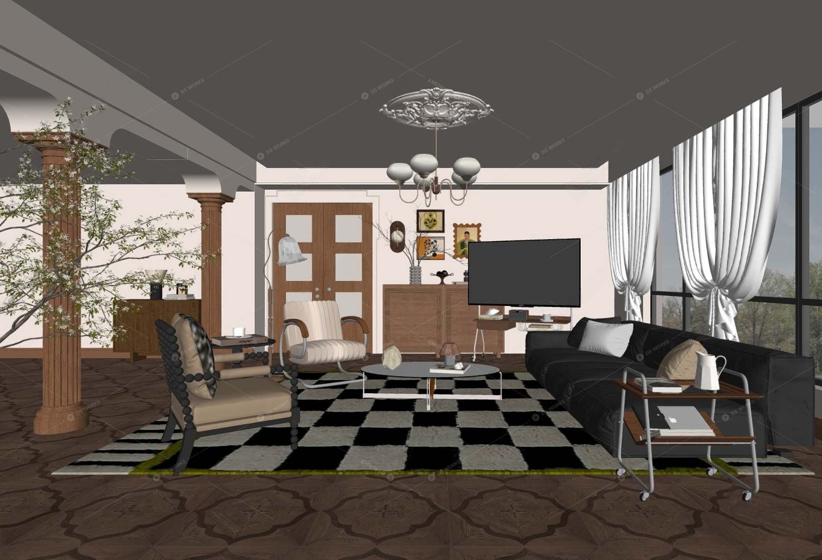 Living Rooms 3D Models 2