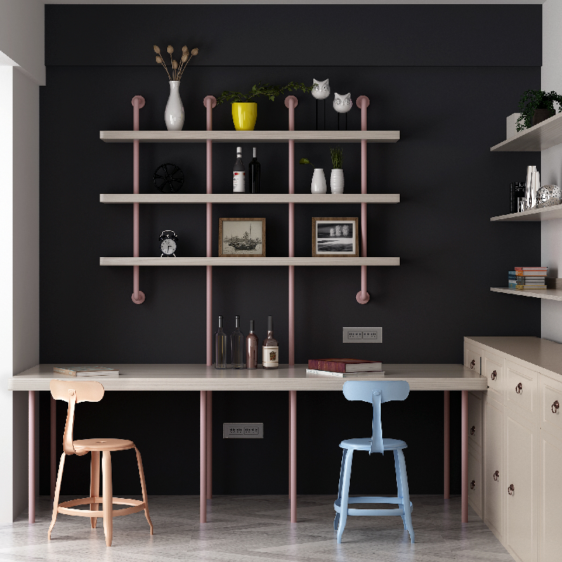 Scandinavian Desk & Chair Set