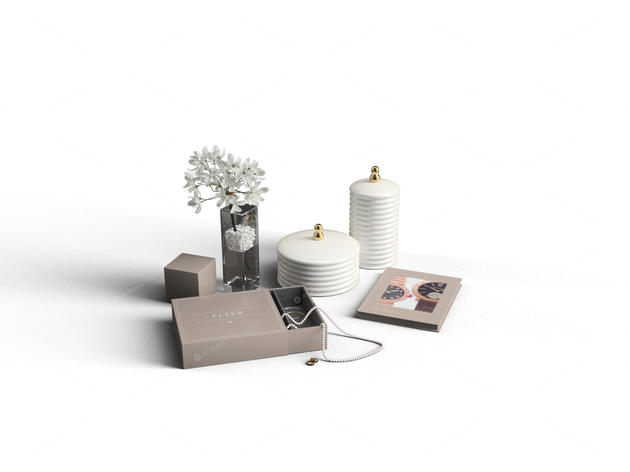 Decorative Sets 3D Models