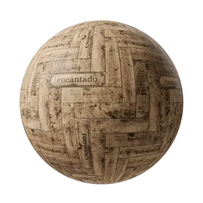 Alphabet herringbone parquet