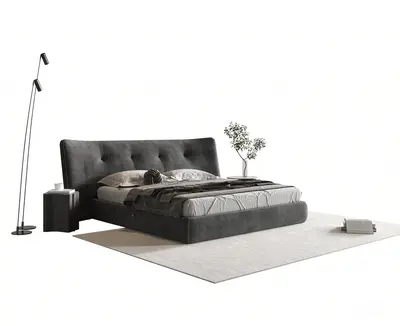 Modern Bedroom Set 3d model