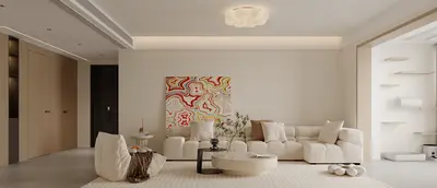 Contemporary Home Living Room