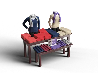 Modern Display Shelves