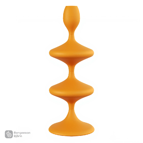 Modern Candle & Holder