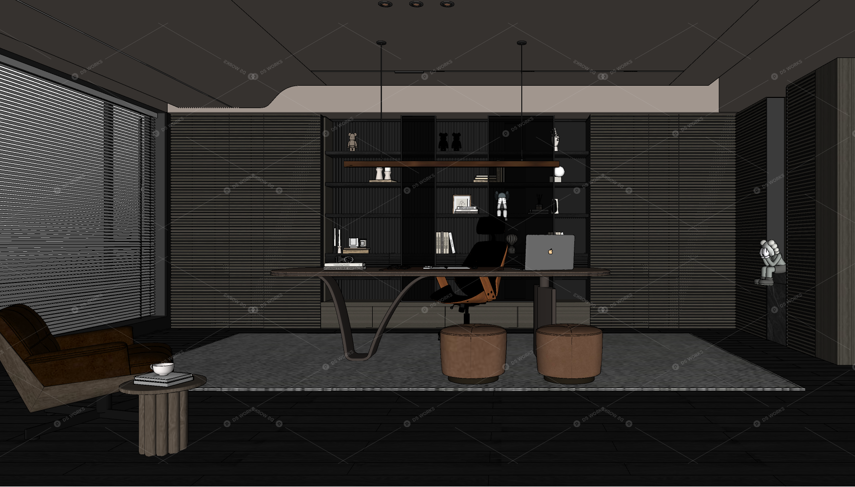 Office Spaces 3D Models 2