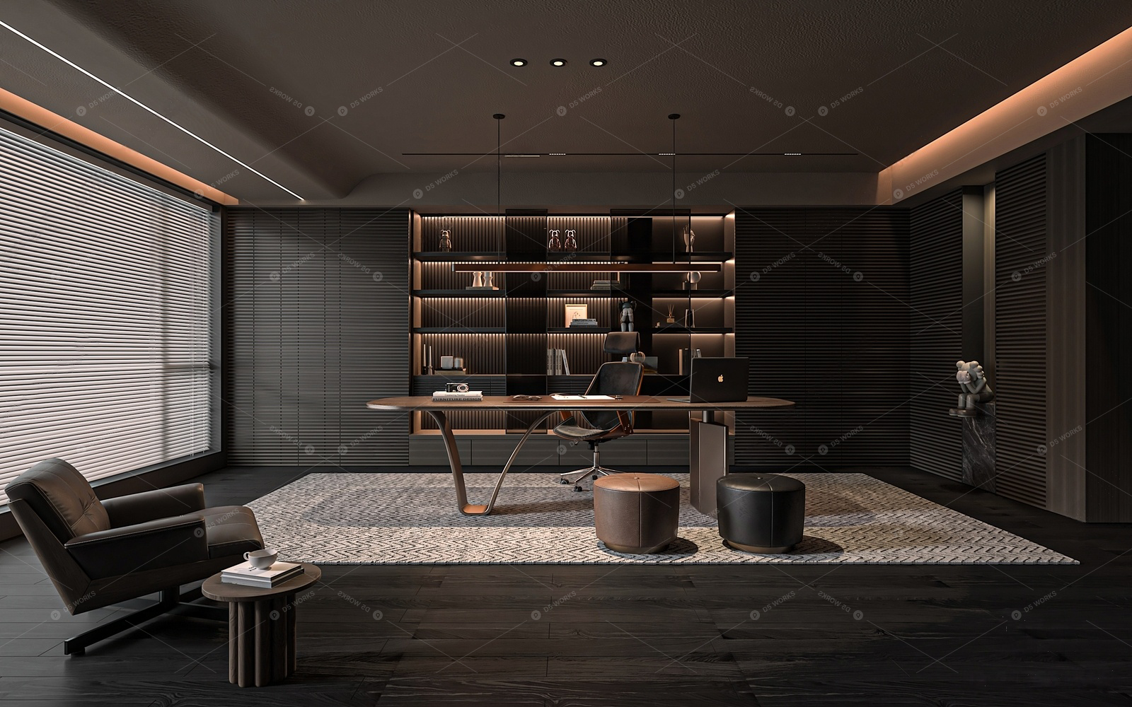 Office Spaces 3D Models