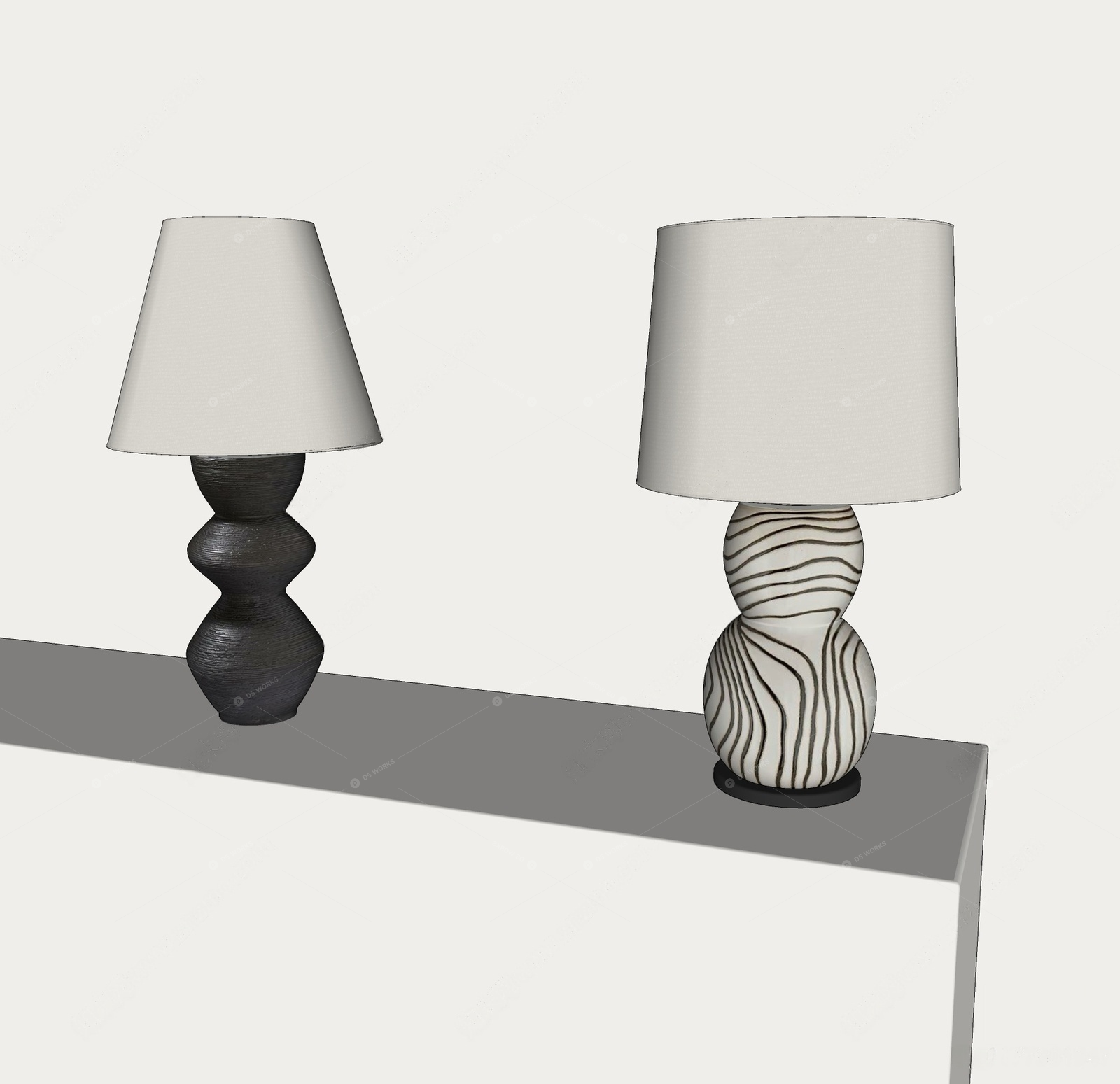 Table Lamps 3D Models 2