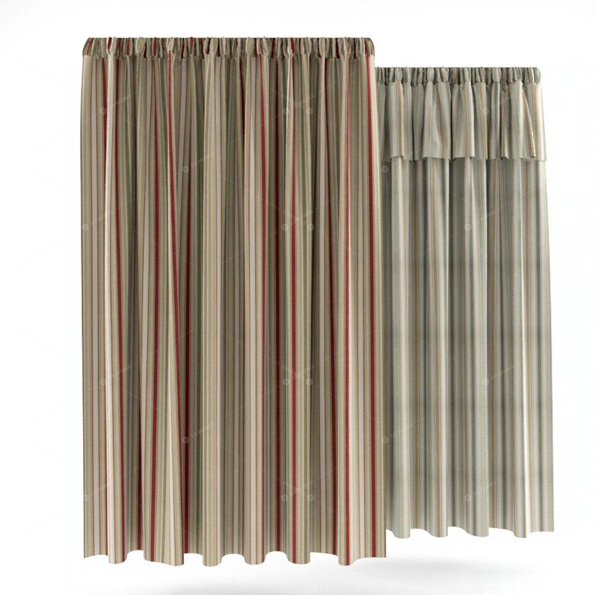 Curtains 3D Models