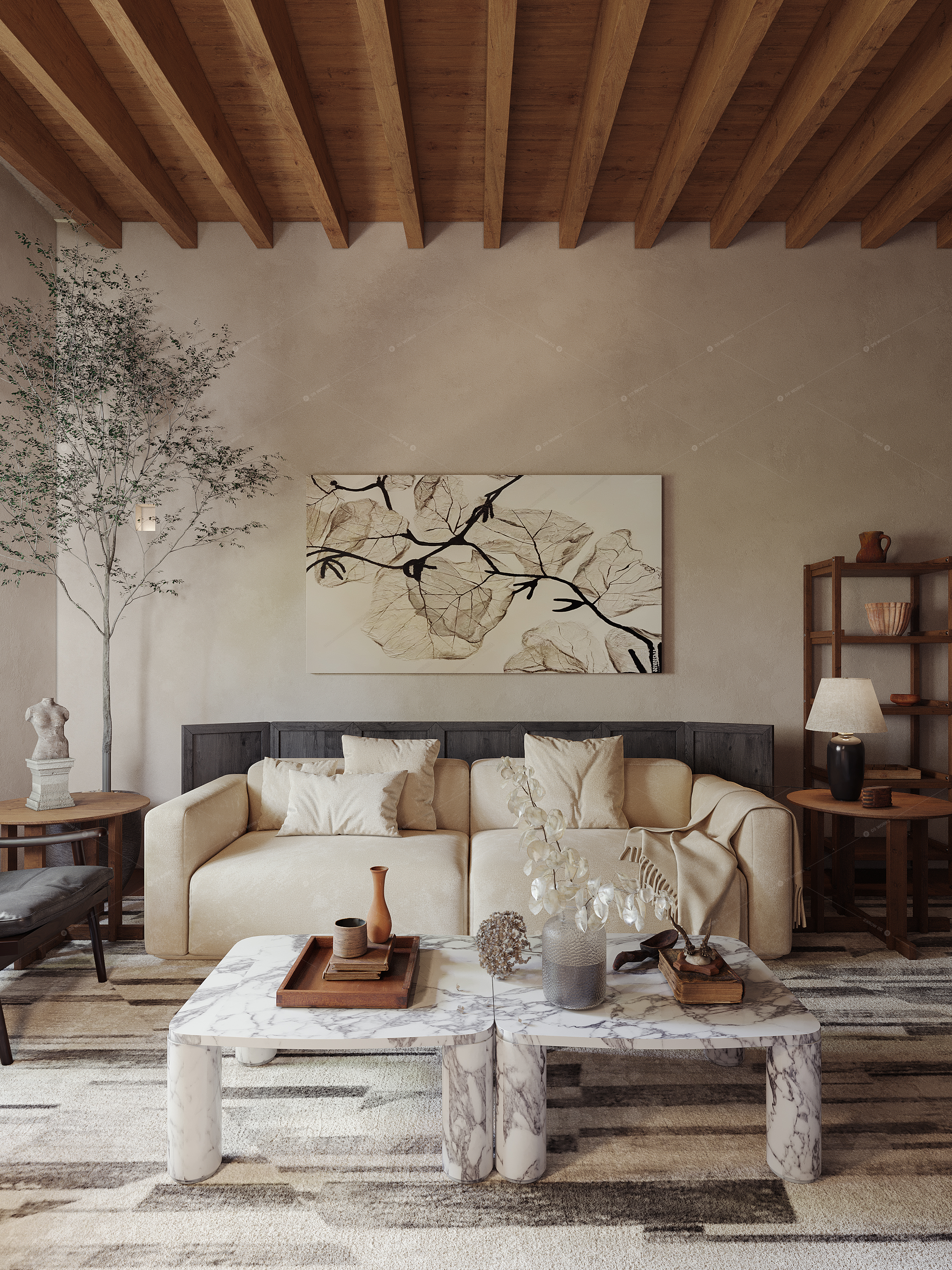 Living Rooms 3D Models 2