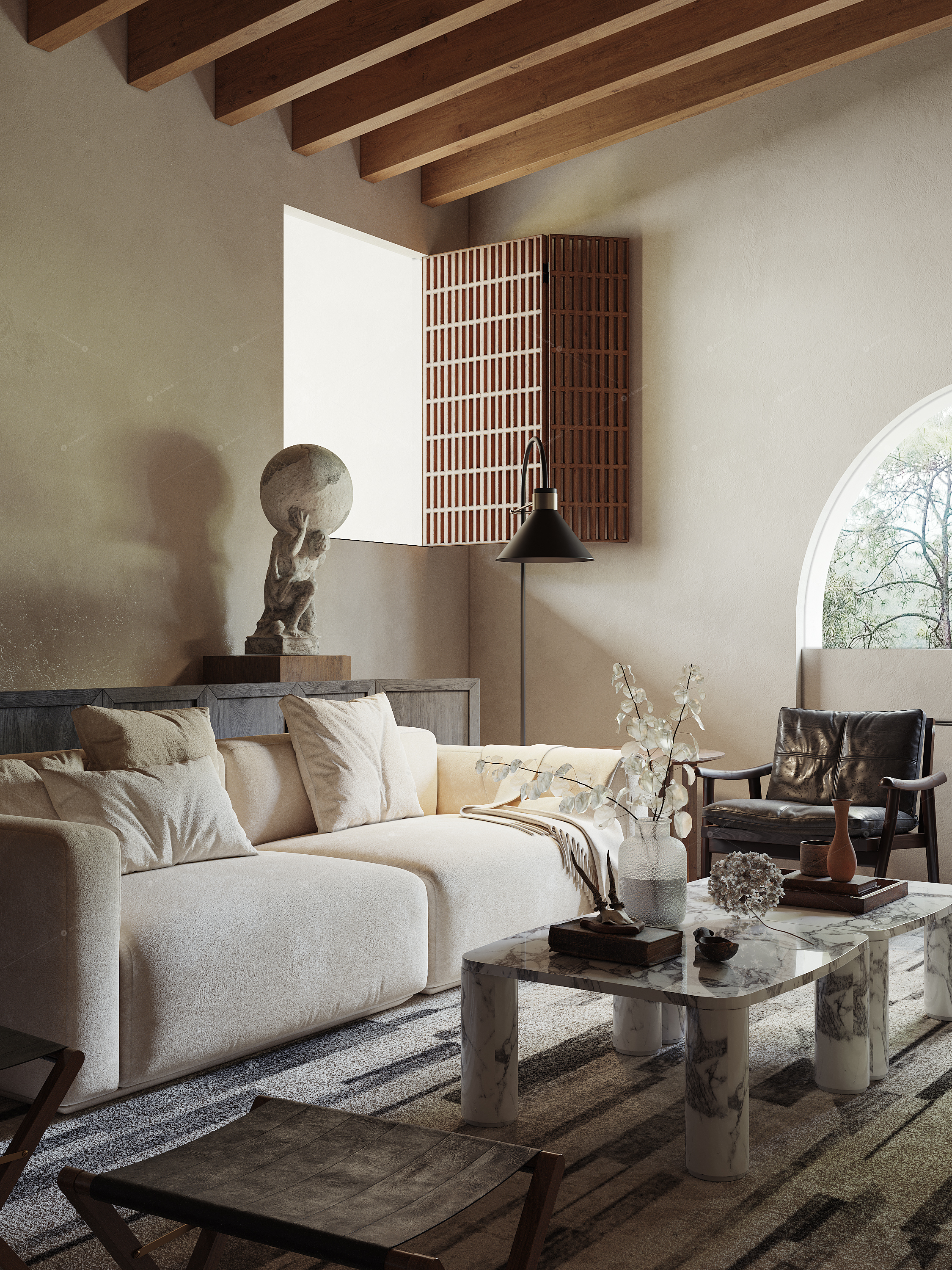 Living Rooms 3D Models 3