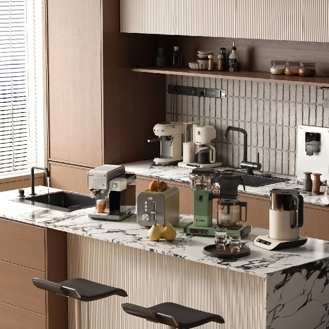 Modern Home appliance combination 
