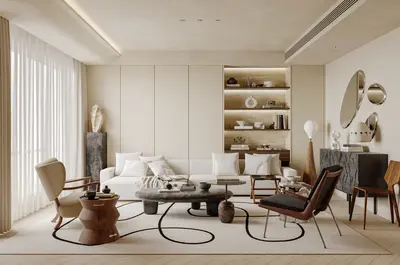 Contemporary Home Living Room