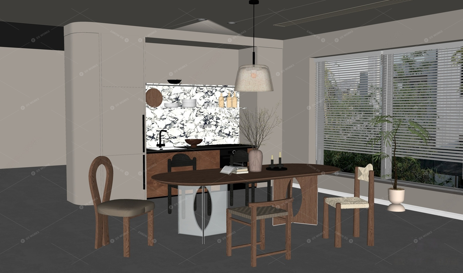Dining Rooms 3D Models 2