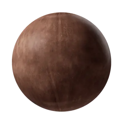 Brown nubuck leather