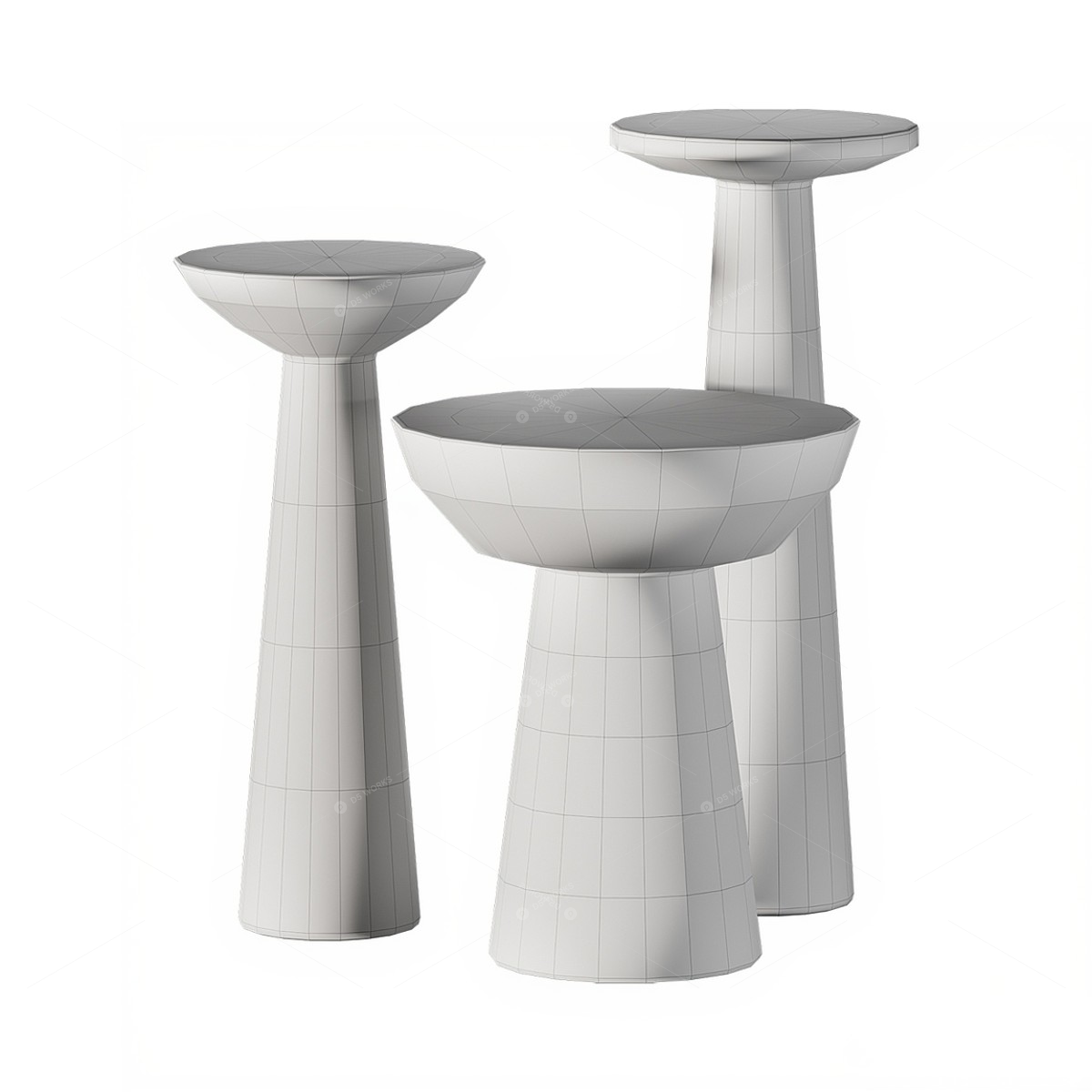 Tables/Side Tables 3D Models 3