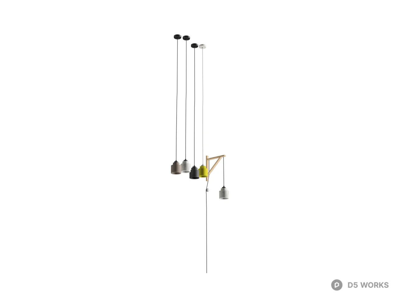 Minimalist Floor Lamp 3d model - Image 1