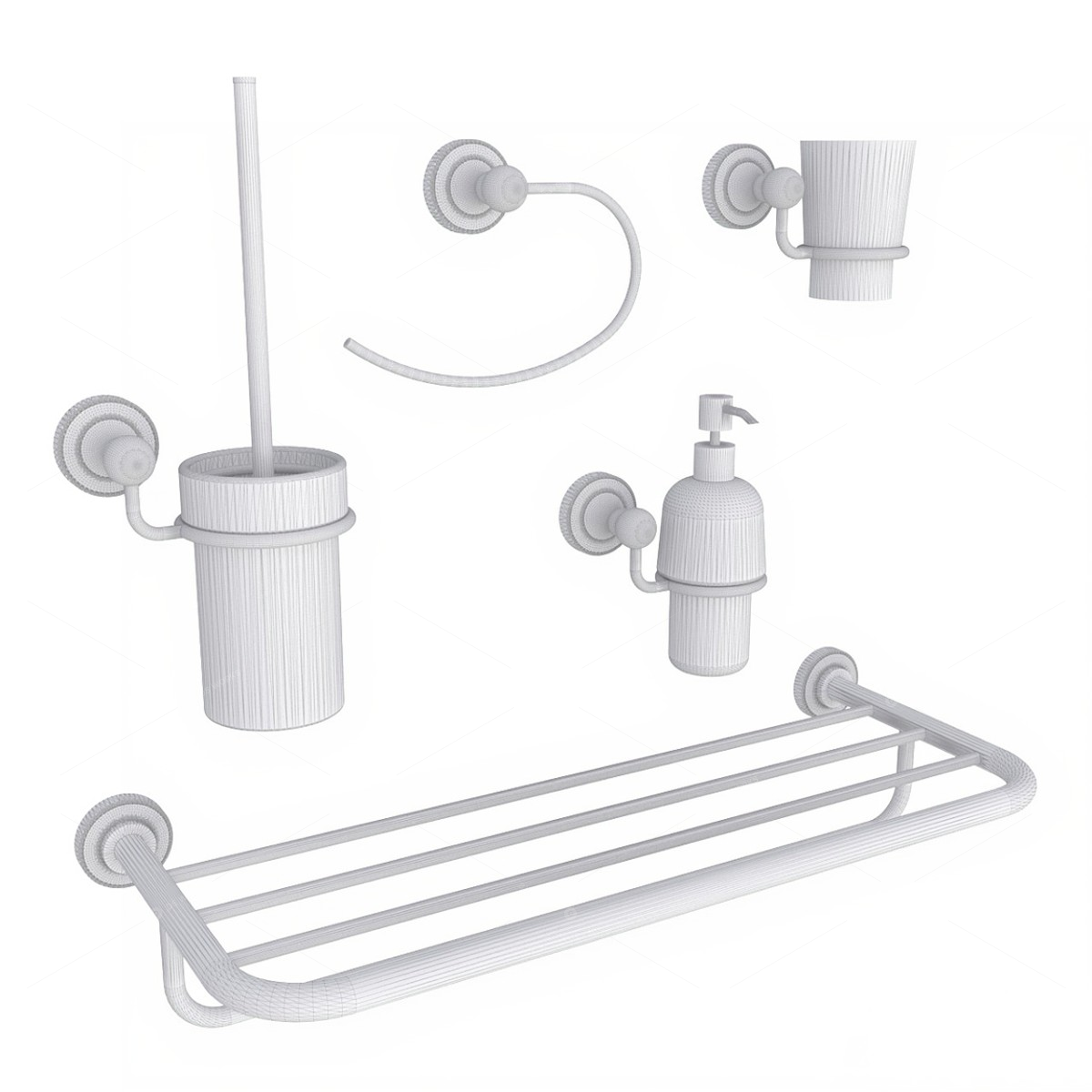 Bathroom Fixtures 3D Models 2
