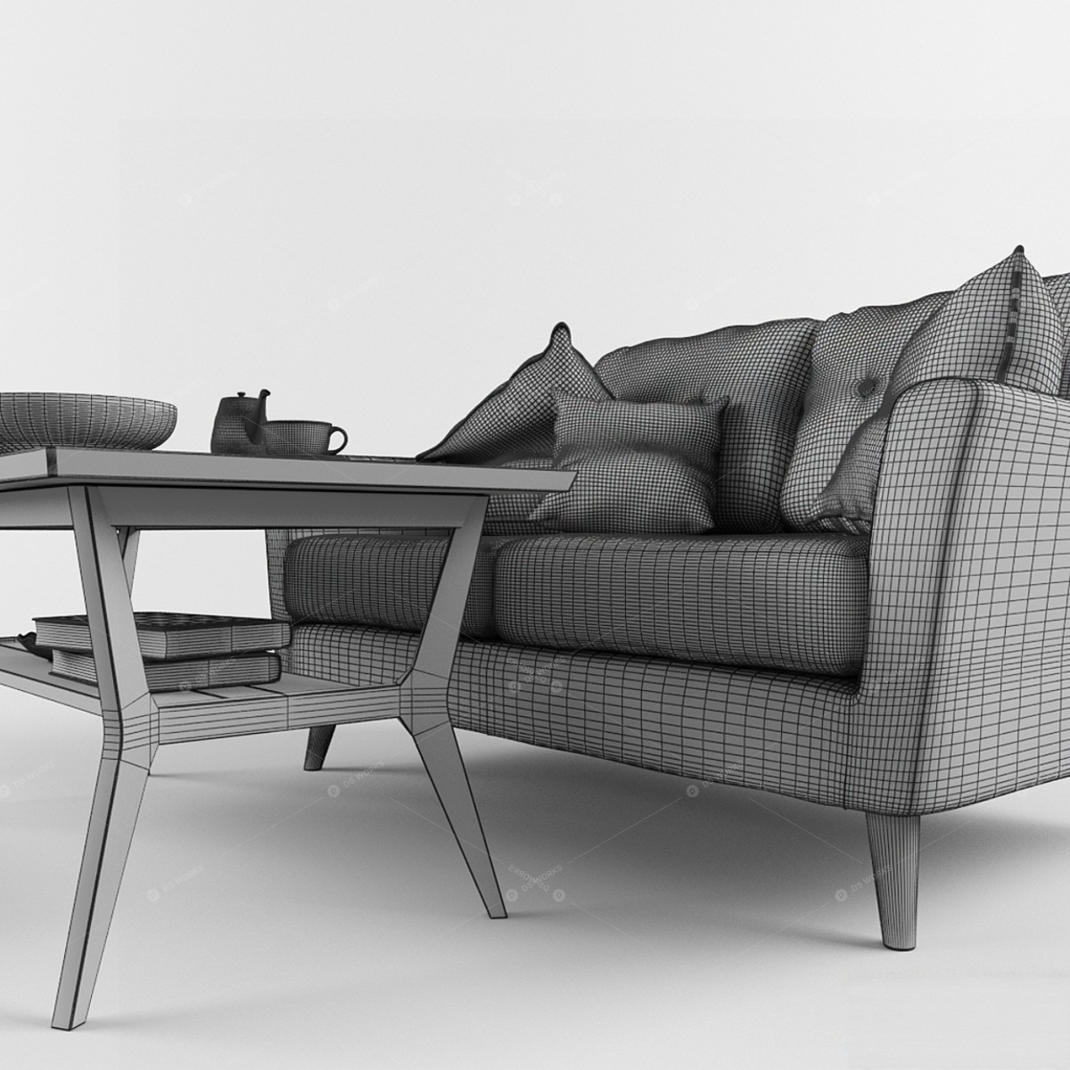 Furniture Sets 3D Models 2