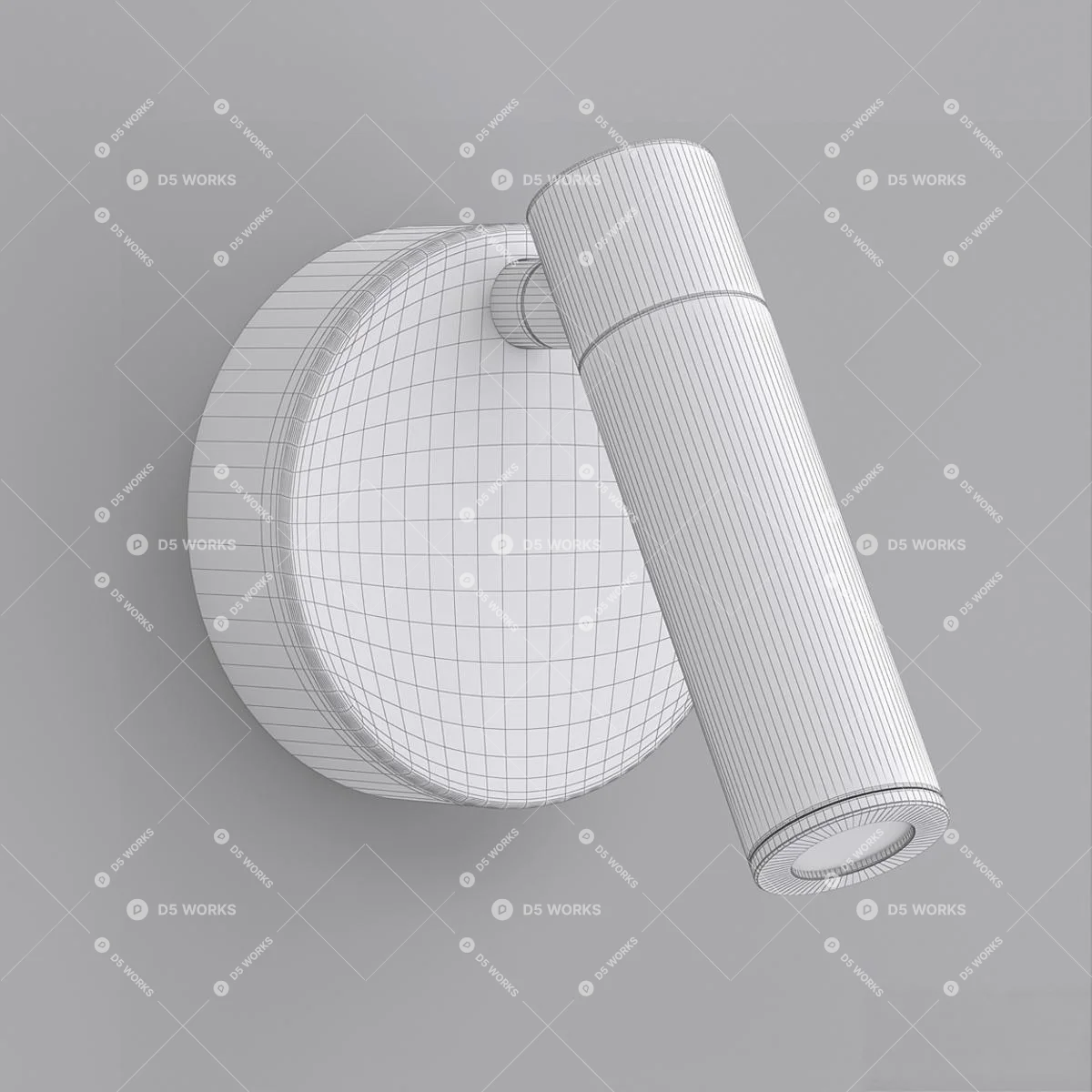 Wall Lamp 3d model thumbnail 5