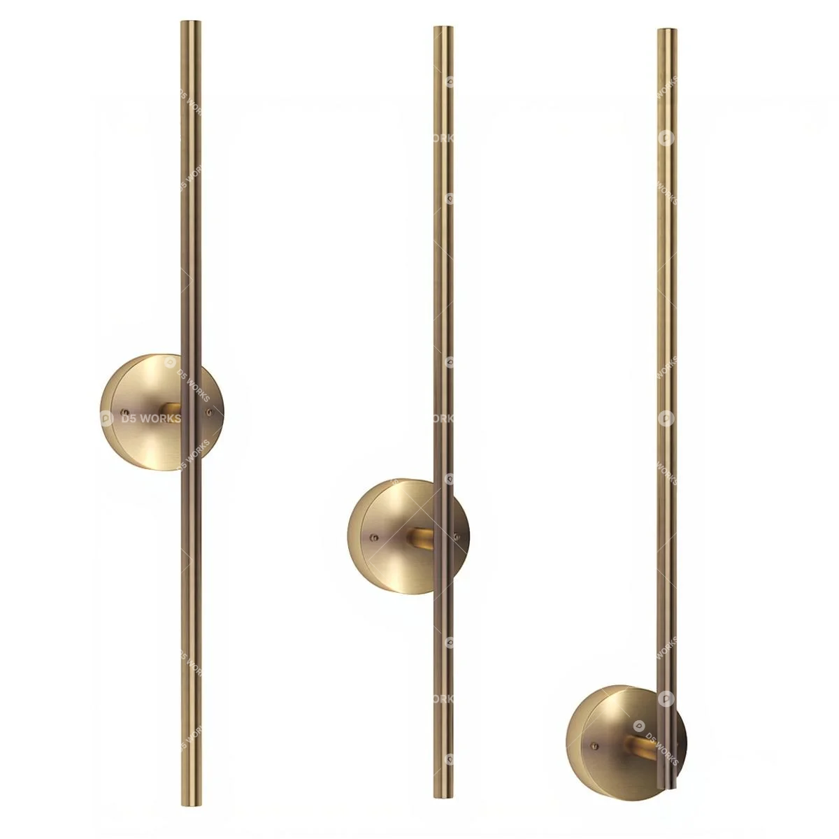 Wall Lamp 3d model thumbnail 6