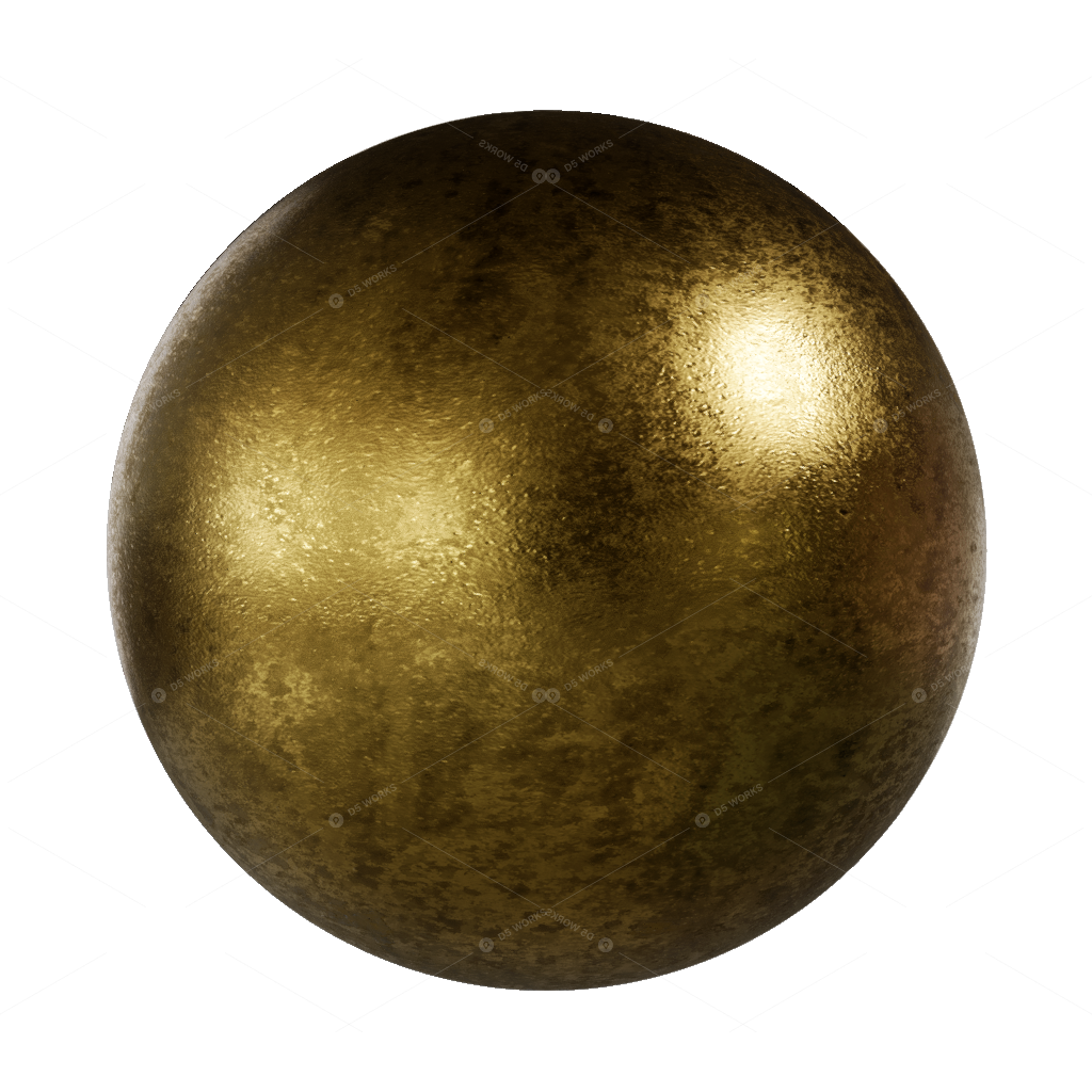 Distressed Metal Material