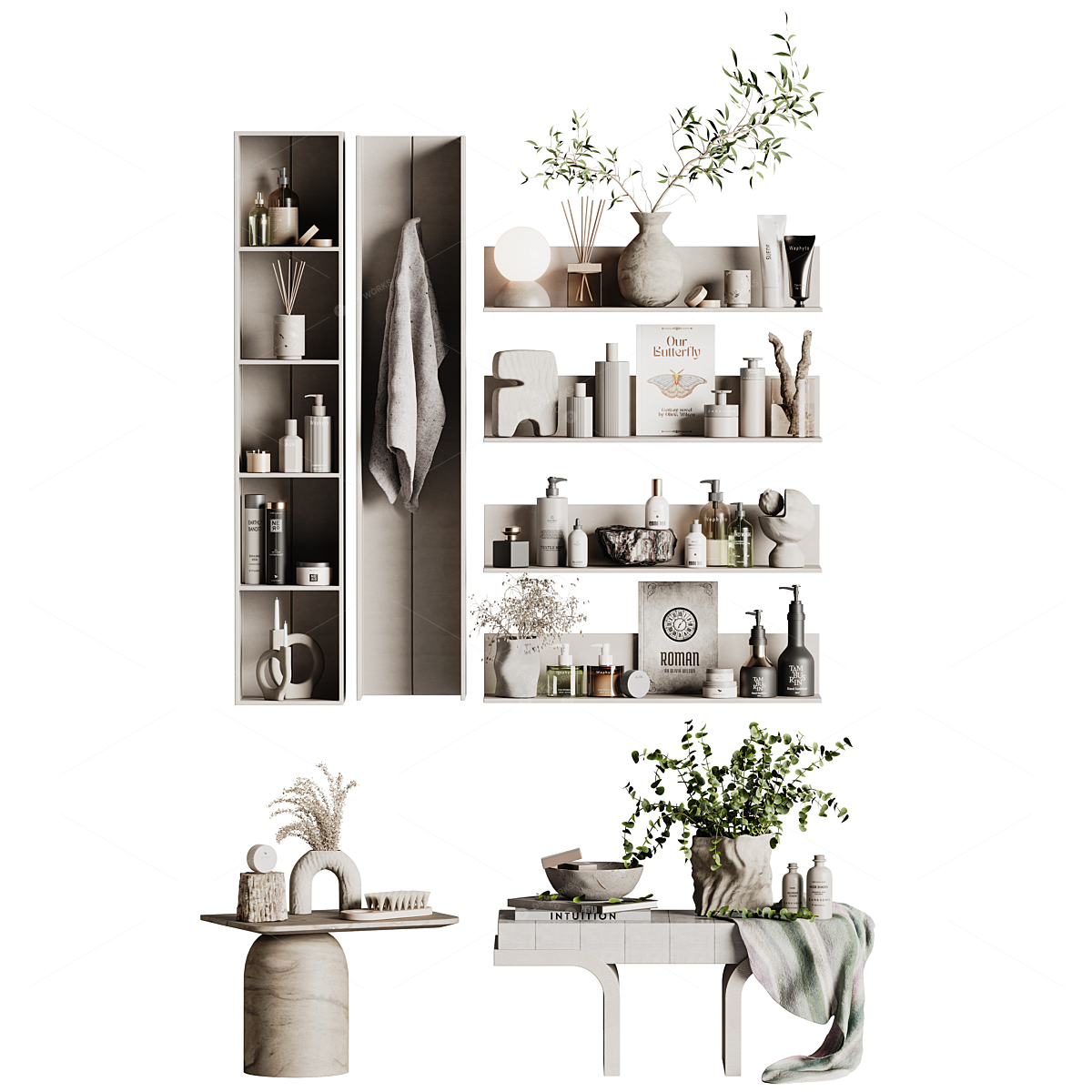 Bath Products 3D Models