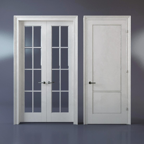 Modern Door Set 
