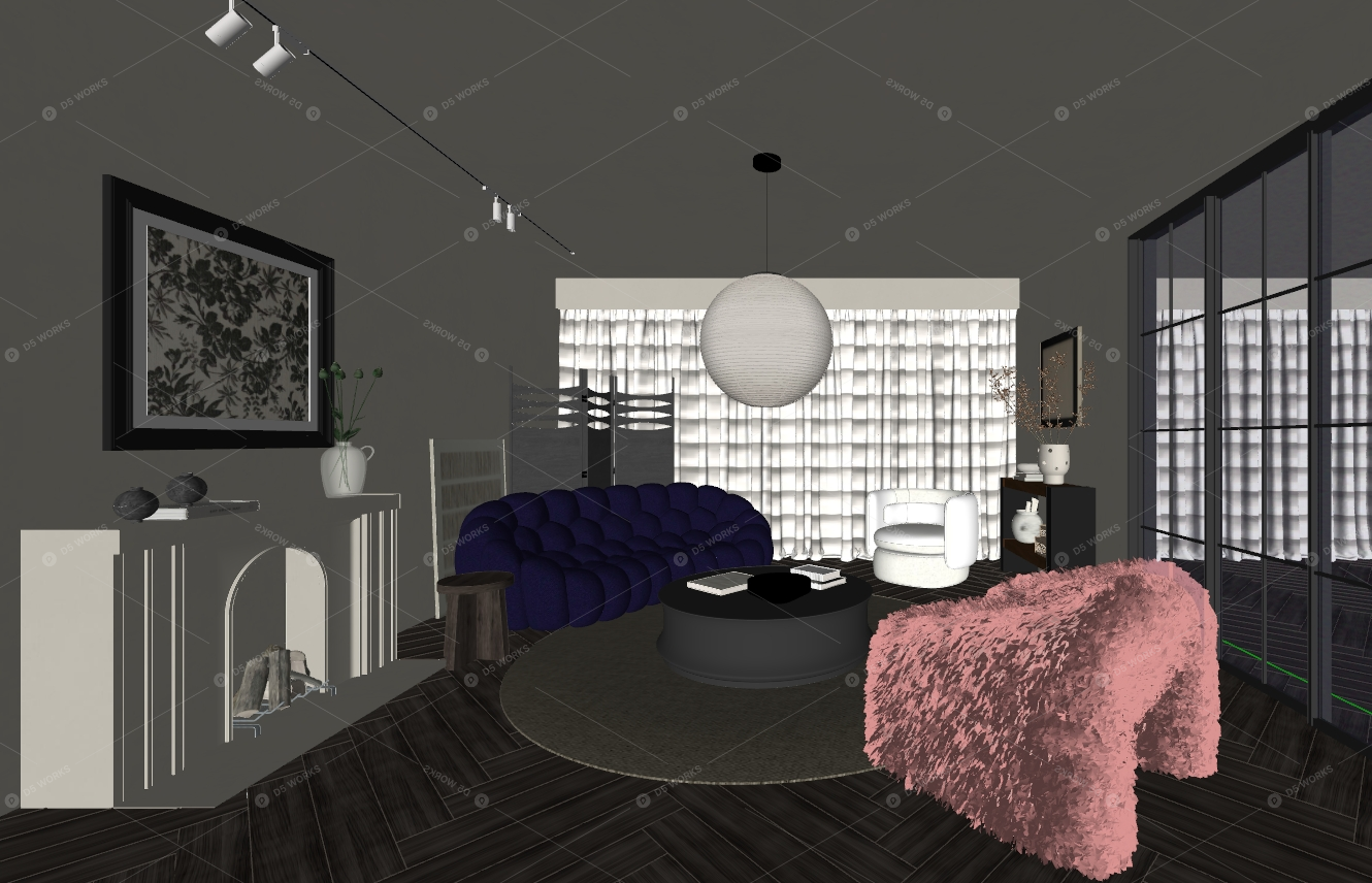 Living Rooms 3D Models 2