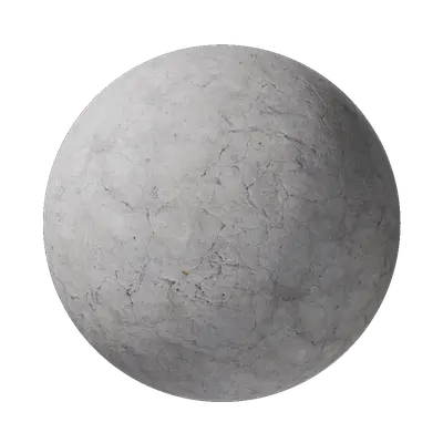 White Plaster Cracked Concrete